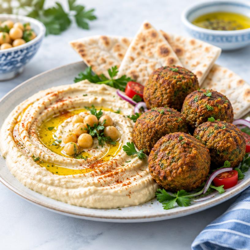 חומוס + פלאפל